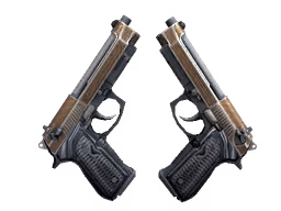 Dual Berettas | Tread (Well-Worn)